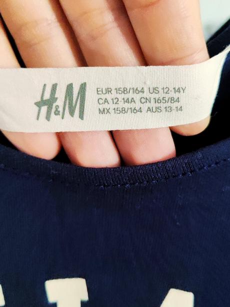 Dievčenské šaty h&m, h&m,158