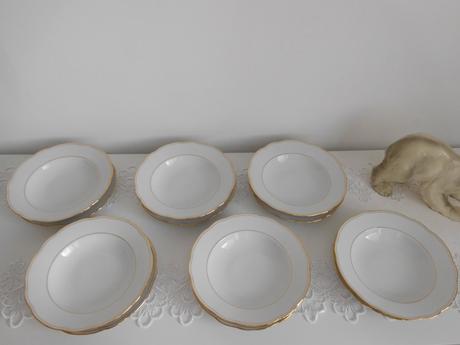 Bohémia taniere -55, čechoslovákia porcelán 6+6,, 