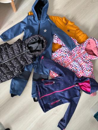 Balík oblečenia na celý rok 98-104, 86–98