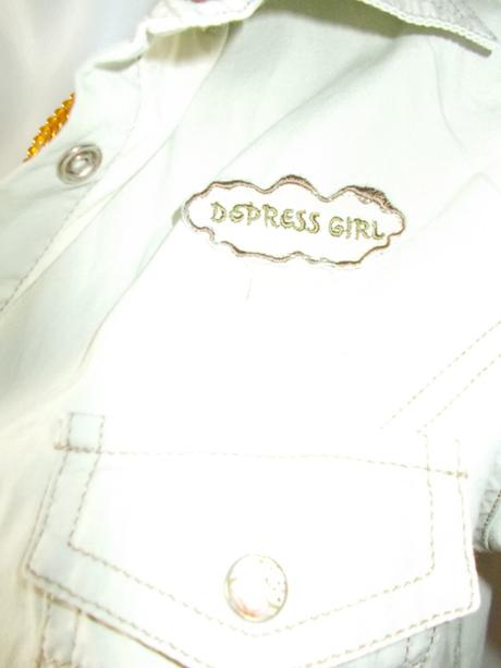 Krémová športová blúzka veľ. 36/38, s