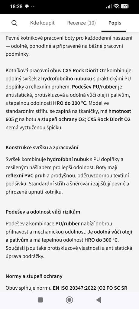 Pracovna obuv, 42
