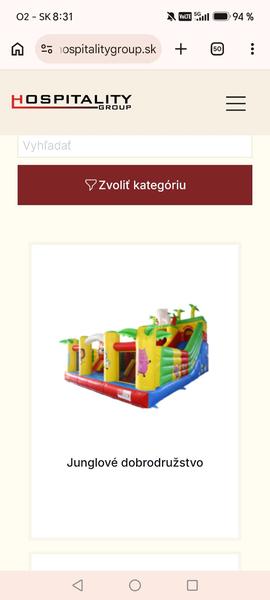 Kde prenajať nafukovaciu šmýkačku na narodeniny?