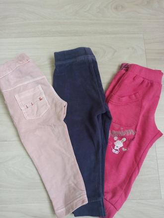 3x tepláky veľ 74, kids fashion,74