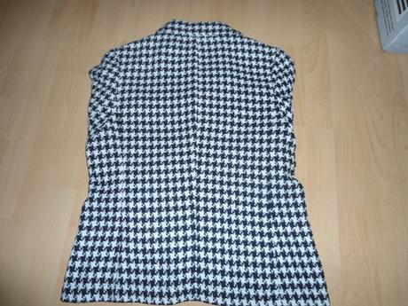 Cierno-biele damske sako, m