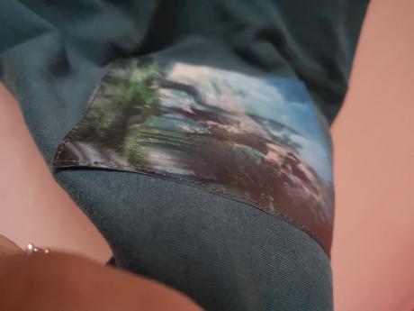 Tričko dinosaury s meniacim motívom, lupilu,98