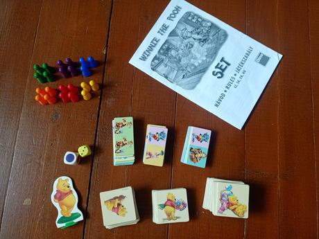 Set spoločenských hier macko pu,