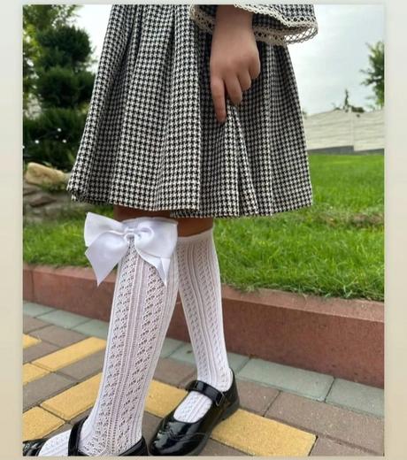 Podkolienky s hackovanym vzorom. viac modelov, 24 - 32