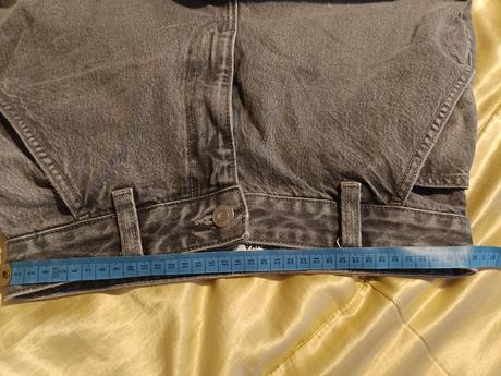 Šedé rifle, bershka,34