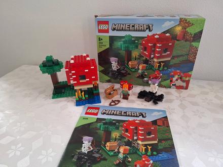 Lego 21179 minecraft hubový domček, 