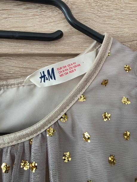 Slávnostné šaty, h&m,134