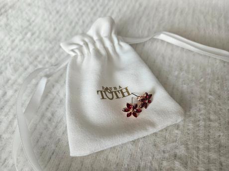 Náušnice kvietky vtáča petra toth, petra toth