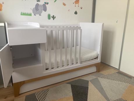 Multifunkčná postieľka, šírka (cm): 80,dĺžka (cm): 160