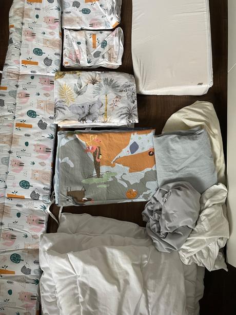 Detska postielka s matracom, 60,120