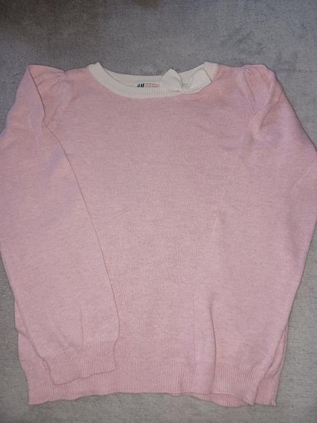 Sveter tenký 4ks 110/116 cena spolu 2.50 eur, h&m,116