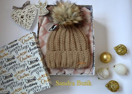 Fashion zateplená čiapka biela, 86 - 158