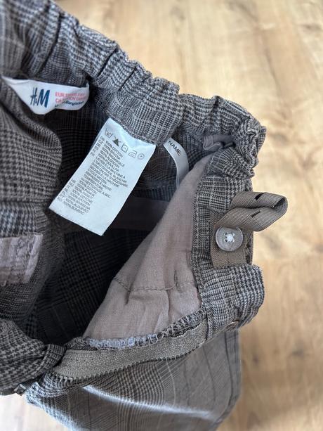 Detské bavlnené nohavice h&m veľ. 128, h&m,128