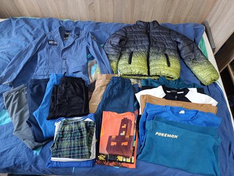 Balík chlapčenského oblečenia veľkosť 152, 140–152