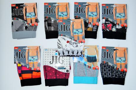 Pánske boxerky čierne jig, l - xxxl