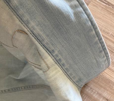 Dámska bledá riflovka, h&m,38