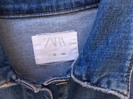 Riflová bunda zara v.140, zara,140