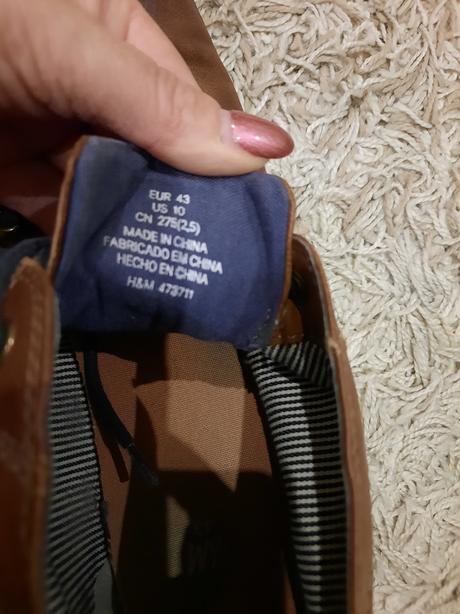 Chlapčenské/pànske prechodnè topánky 43, h&m,43