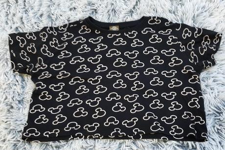 Tričko crop top, disney,140