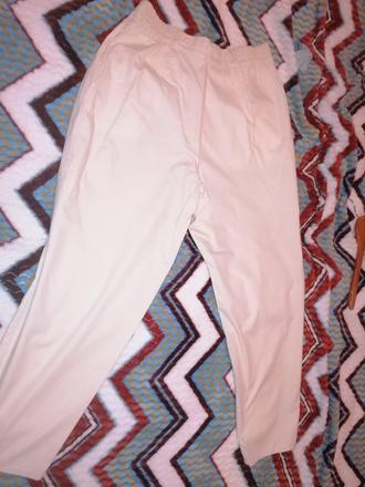 Krémové dámske nohavice, 44