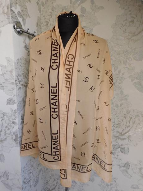 Pekne šaly set čierny+bežovy, l