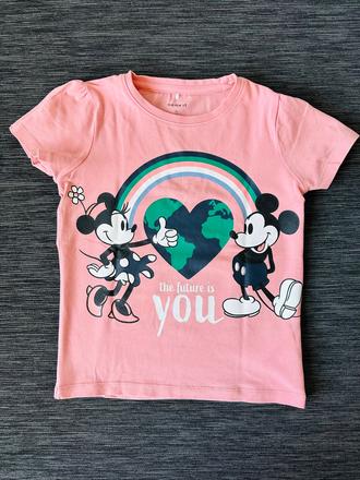 Tričko micky&minnie organic cotton, name it,110