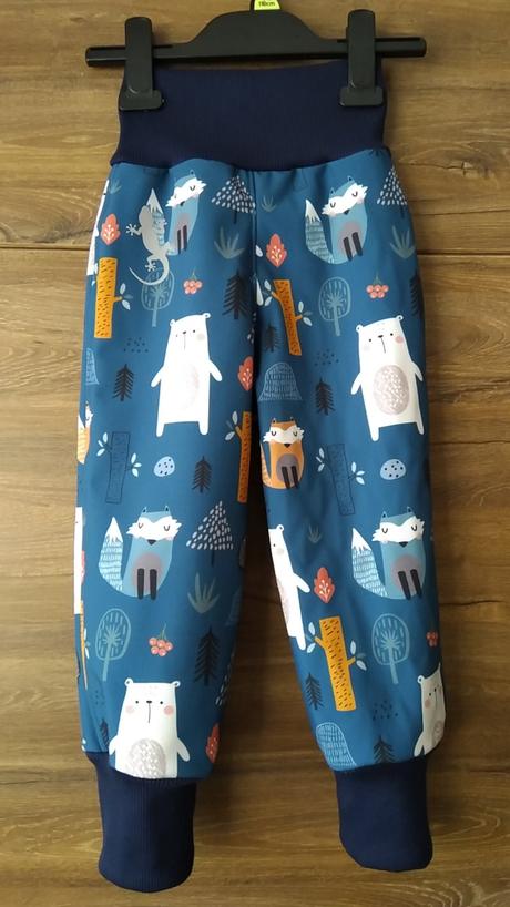 Zimné softshellky s reflexnym prvkom, 50 - xs