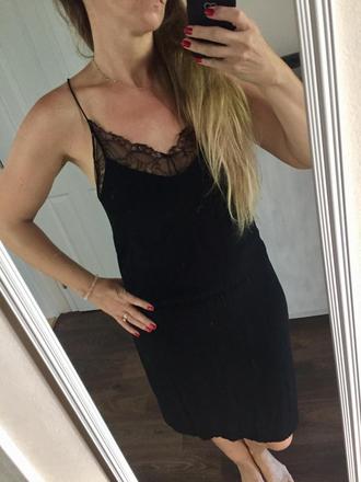 Review šaty s krajkou, zara,s