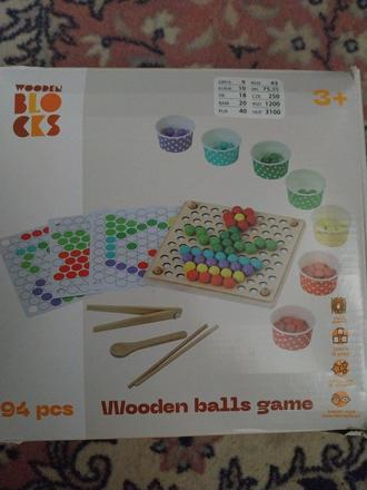 Montesorri drevená hracka, 