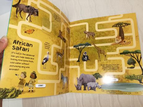 Lift the flap animal mazes nau19,