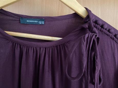 Blúzka so zapínaním na ramene, reserved,44