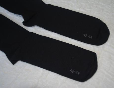 Kompresné podkolienky čierne veľ.42-44, 42