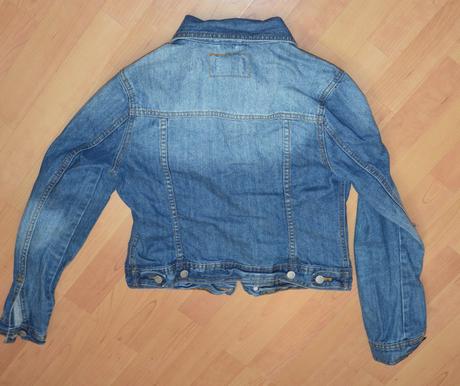 Znackova riflova bunda, denim,36