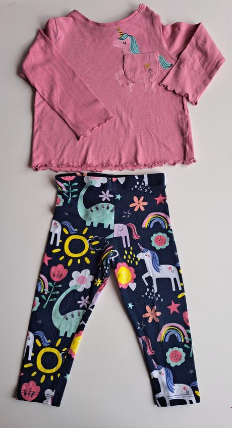 Tričko + nohavice, f&f,80