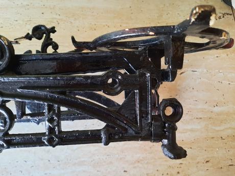 Váha kuchynská - starožitná 49 x 19 x 11 cm,