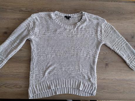 Svetrík - sieťka, h&m,xs