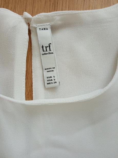 Biela bluzka zara vel. s, zara,s