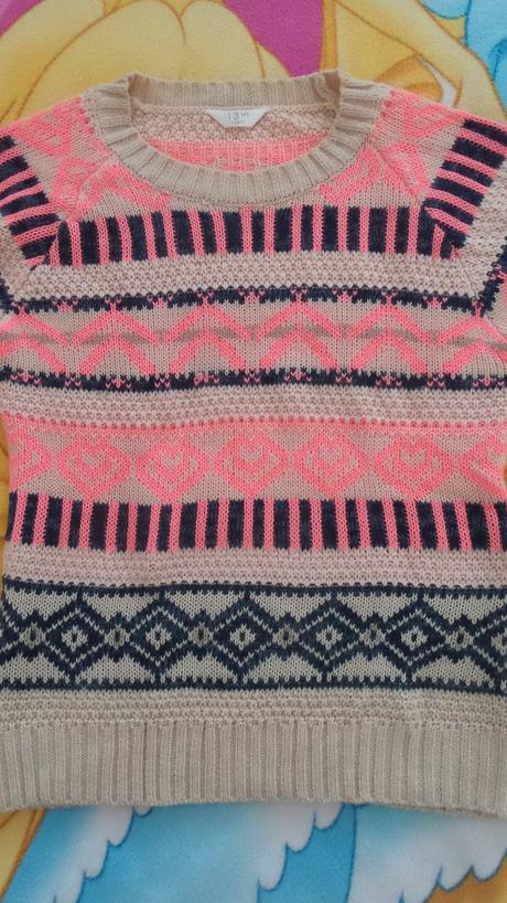 Farebný svetrík, 158