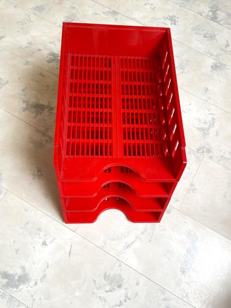 Zásuvný organizér na dokumenty/papiere - 4 ks,