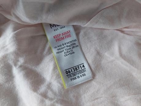 Teplý plyšový zimušný overal "jednorožec" veľ.74, marks & spencer,74