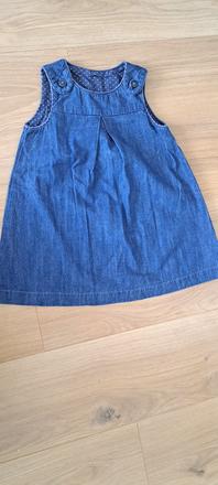 Riflové šaty, h&m,92