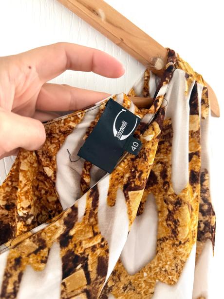 Originálne jednoramenné šaty just cavalli it 40, m