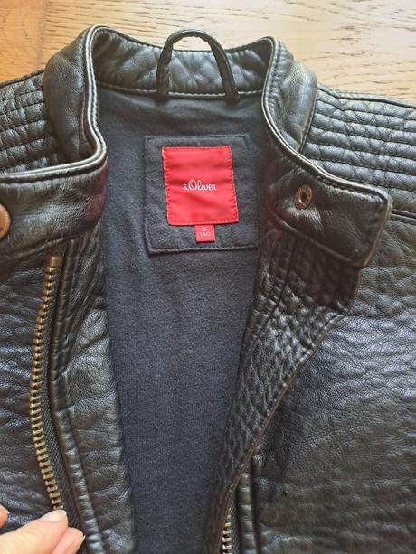 Detska bunda imitacia koze, s.oliver,140