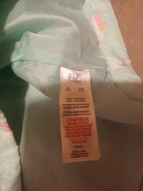 Unicorn prechodná bunda, f&f,140
