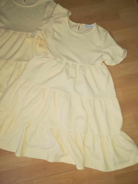 Bledožlté šaty reserved, 140, 140