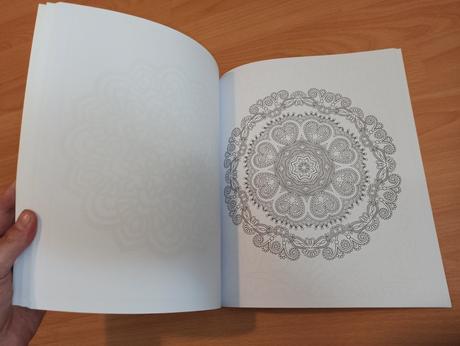 Meditation colouring book, 