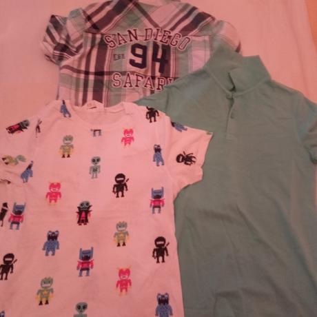 Chlapčenské tričká, 122–134